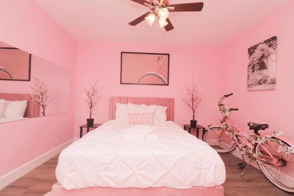 The Pink House Orlando Villa Exterior photo